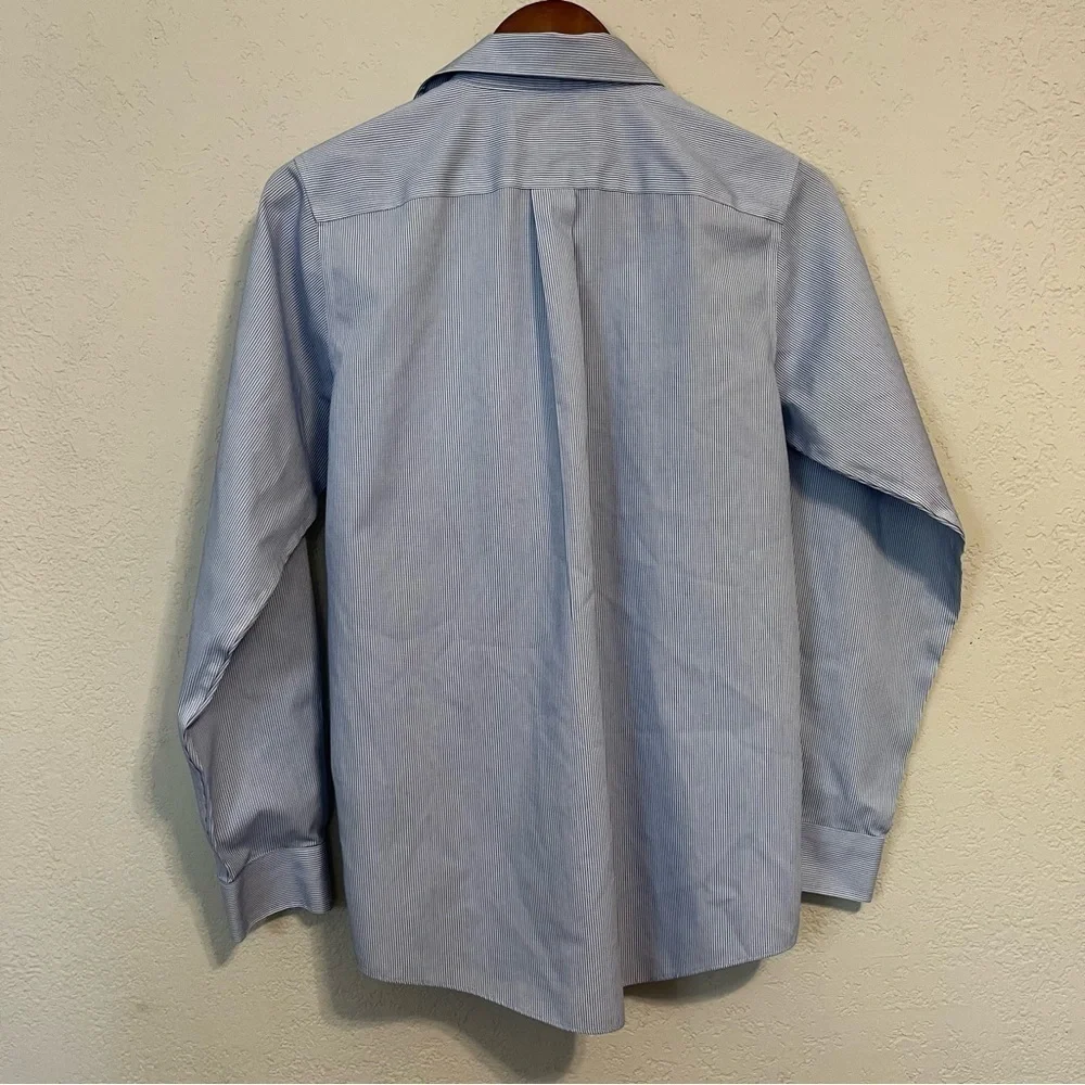 Classic Club Blue Check Print Button Down Shirt